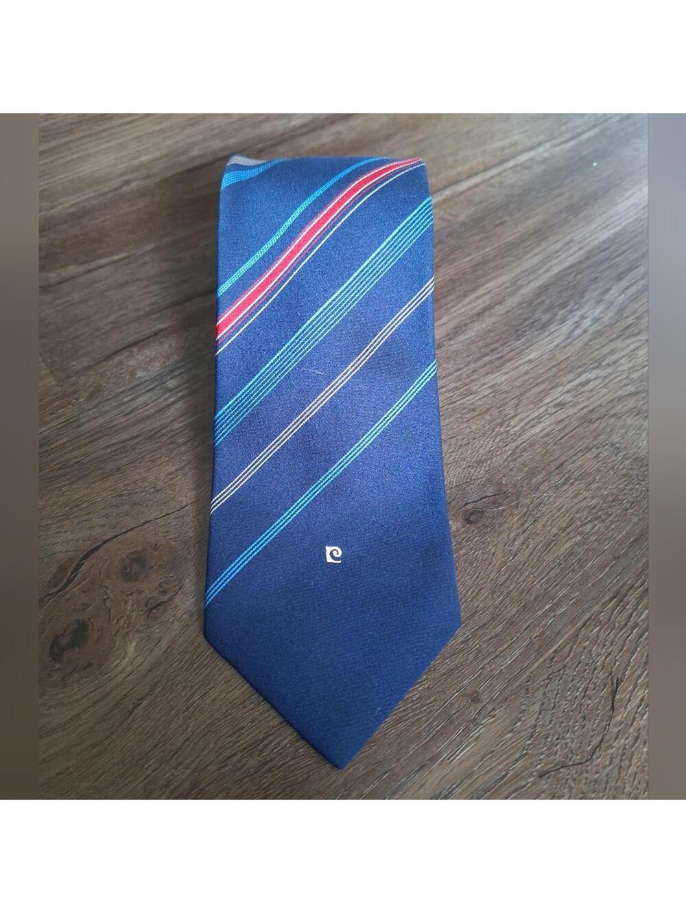 Pierre Cardin Blue Striped Tie
